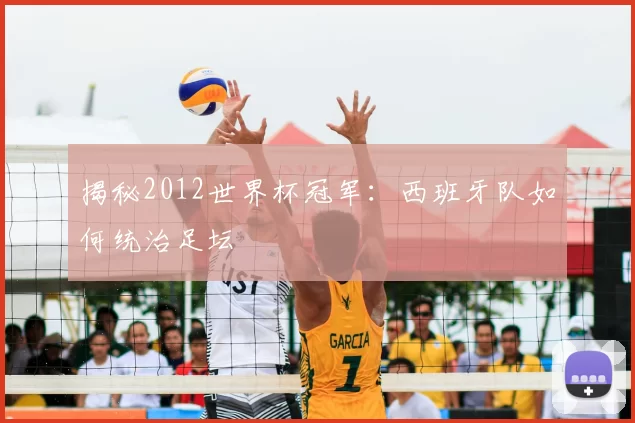 揭秘2012世界杯冠军:西班牙队如何统治足坛